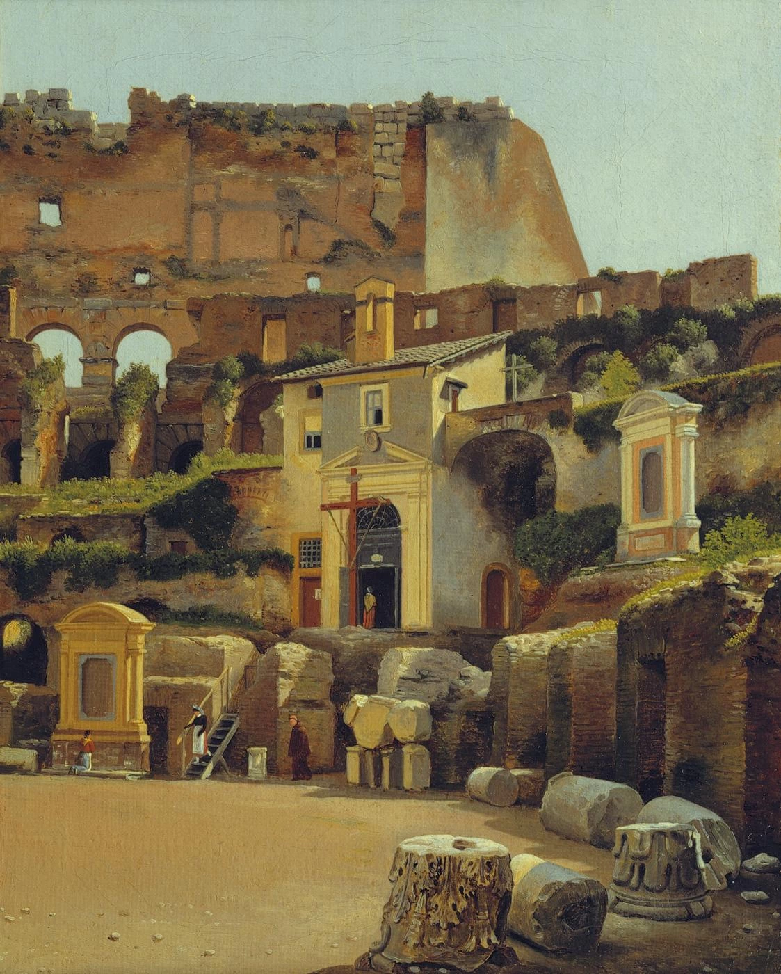 L'interno del Colosseo a Roma - Museo Thorvaldsens, Copenaghen
